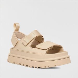 UGG Golden Glow platform sandels sz 10